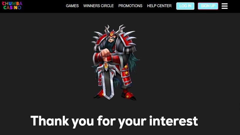 chumba casino login